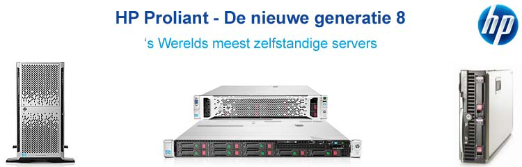 HP's new Proliant servers generation 8