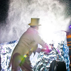 Ijssculpturen live show