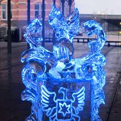 Ijssculpturen ijsmailing
