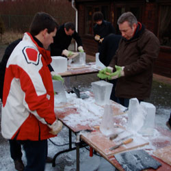 Ijssculpturen workshops
