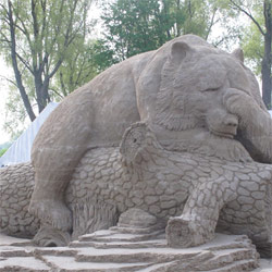 Sculptures de sable